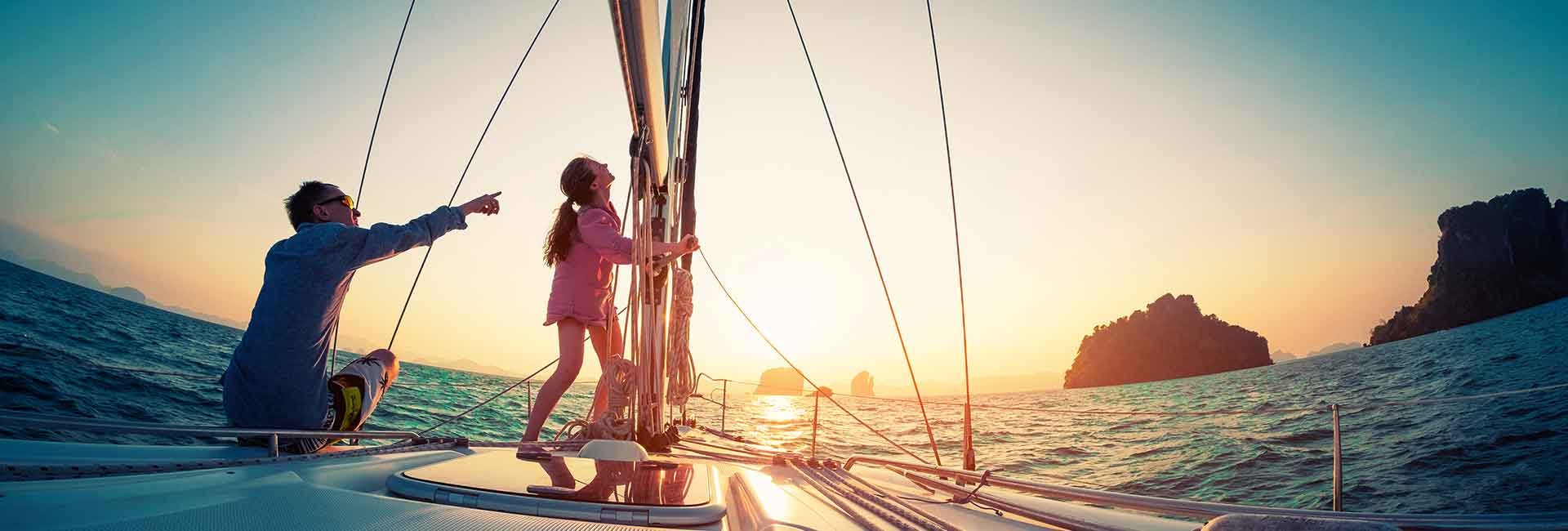 Mental fitness being enhanced on a boat