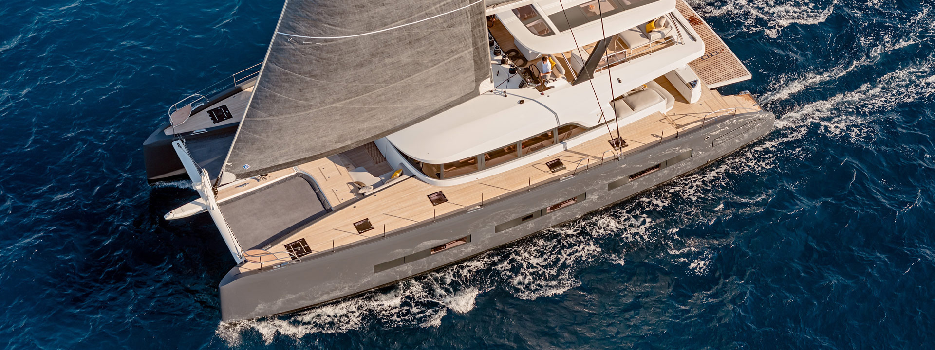 View of a Lagoon Seventy 7