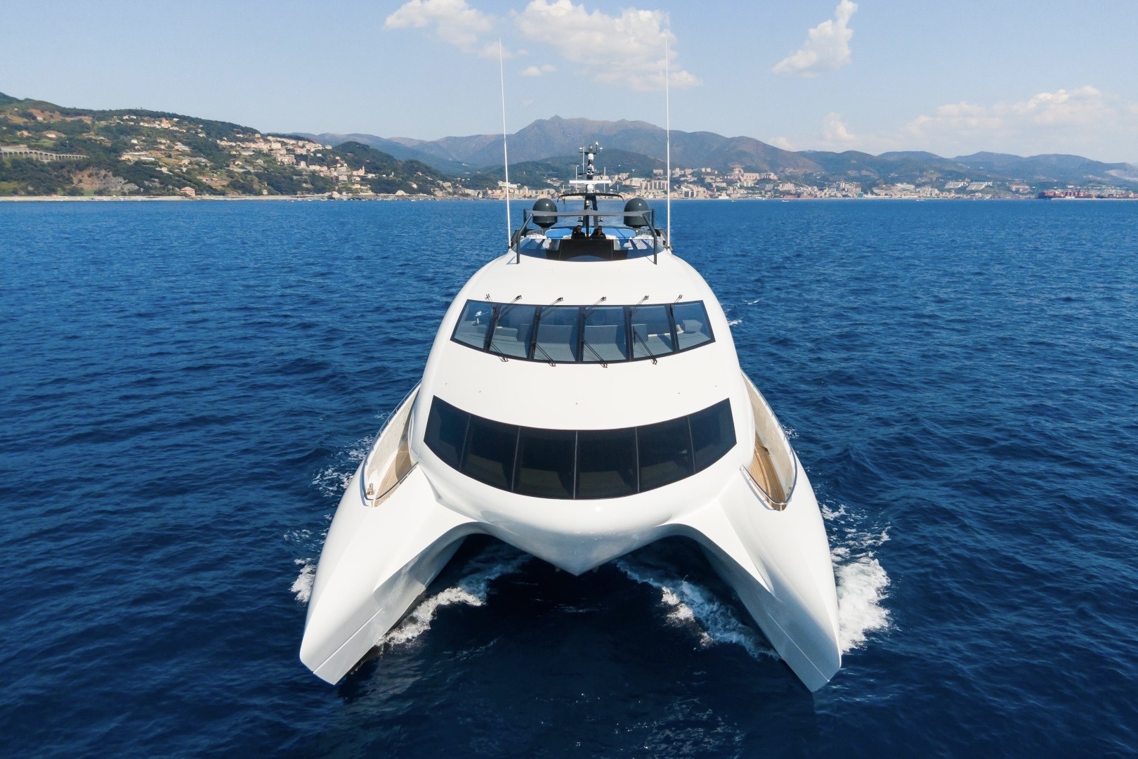 View Of The Royal Falcon One Catamaran