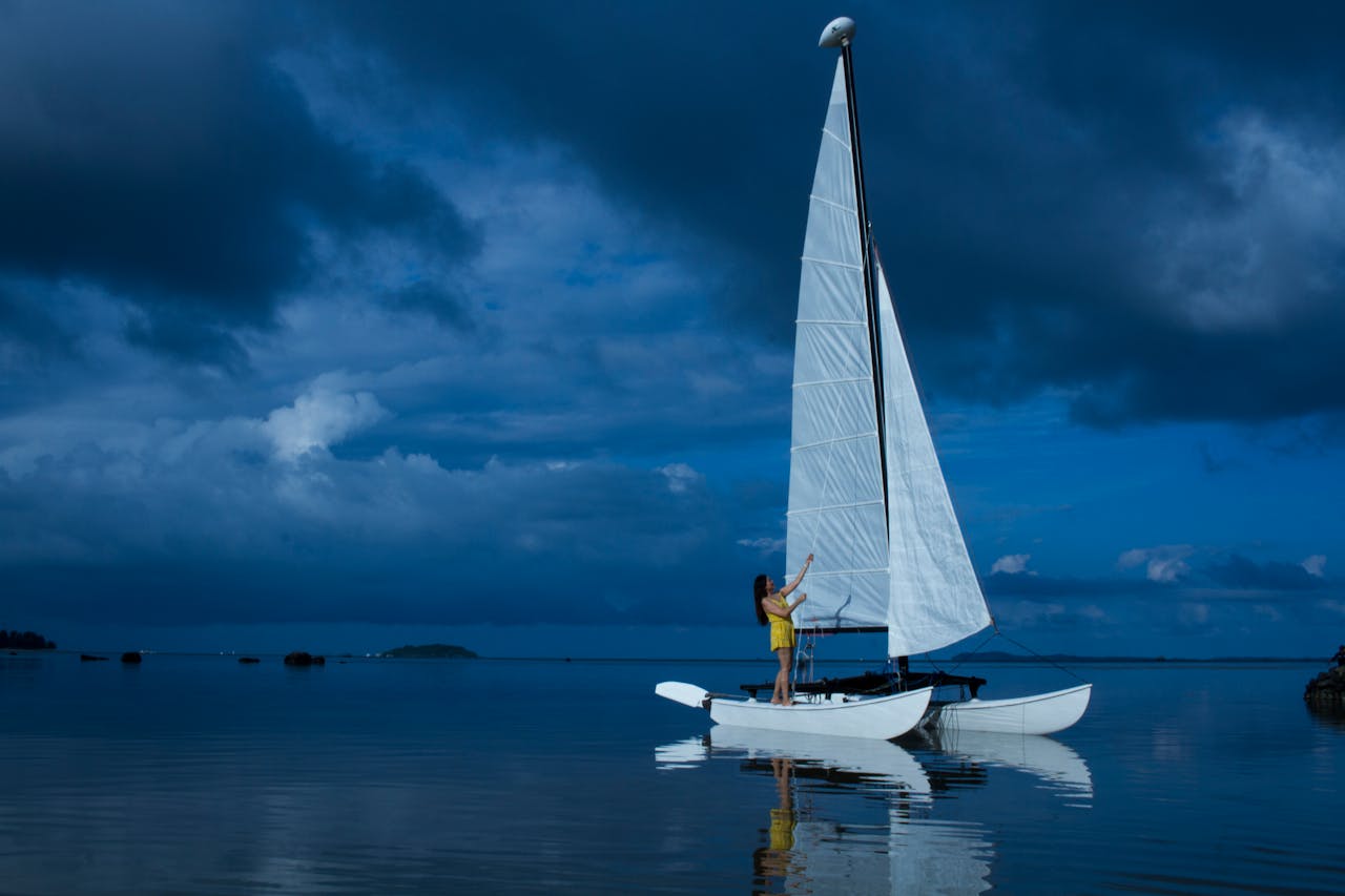 A View Of A Member Of The Yachting Community
