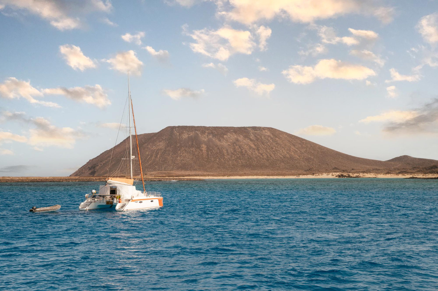 View Of A Catamaran