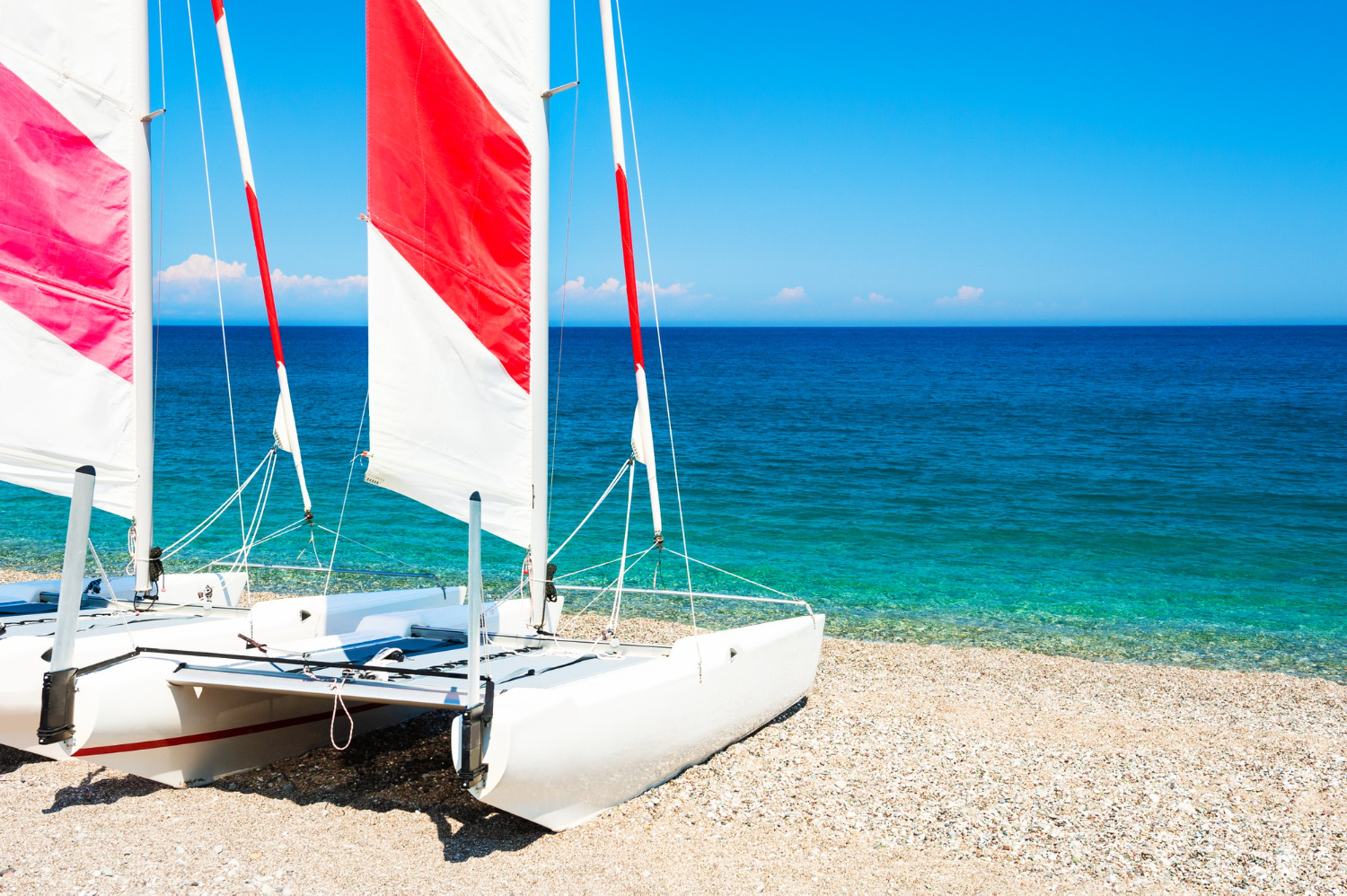 View Of A Catamaran