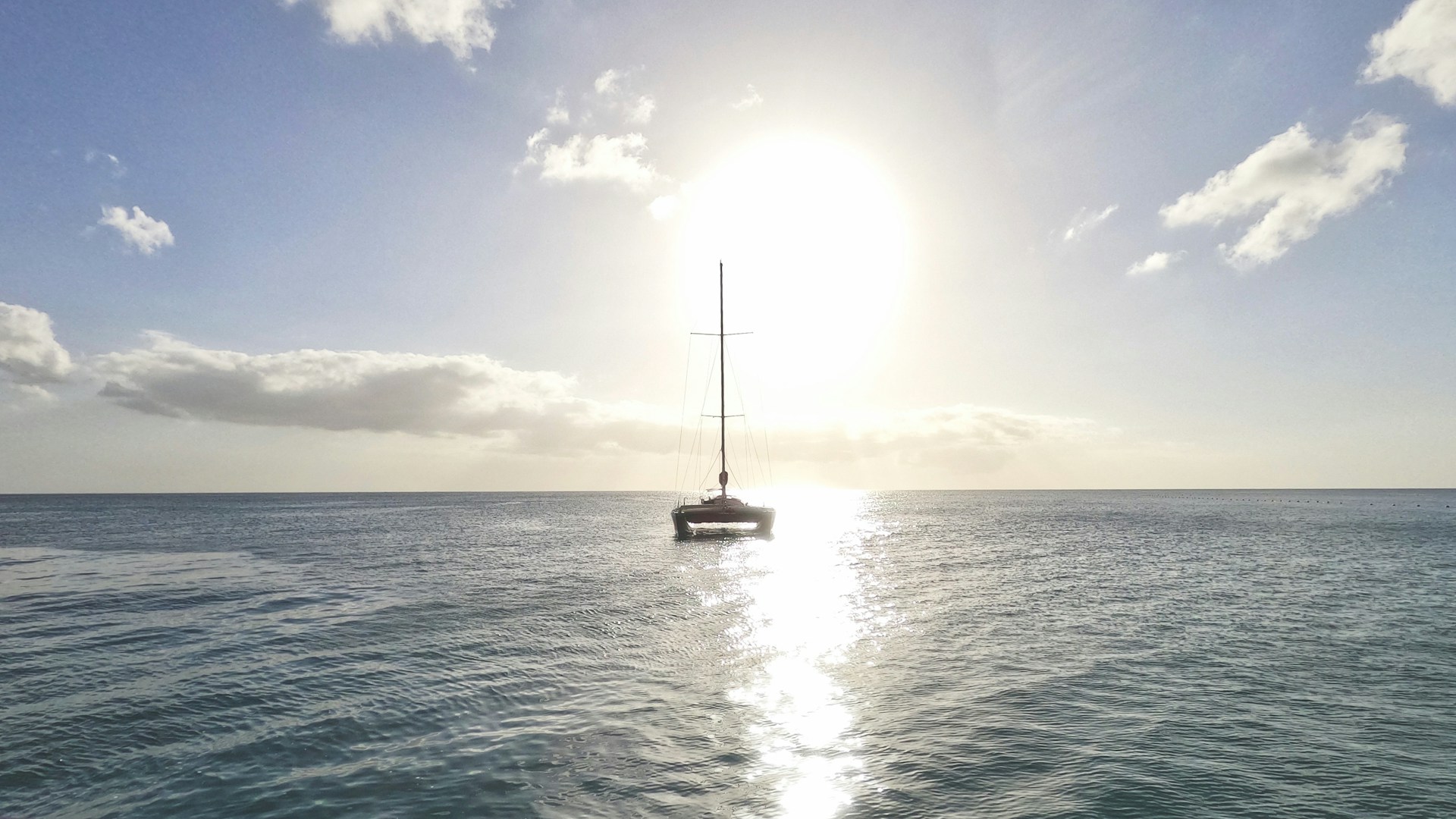 View Of A Catamaran