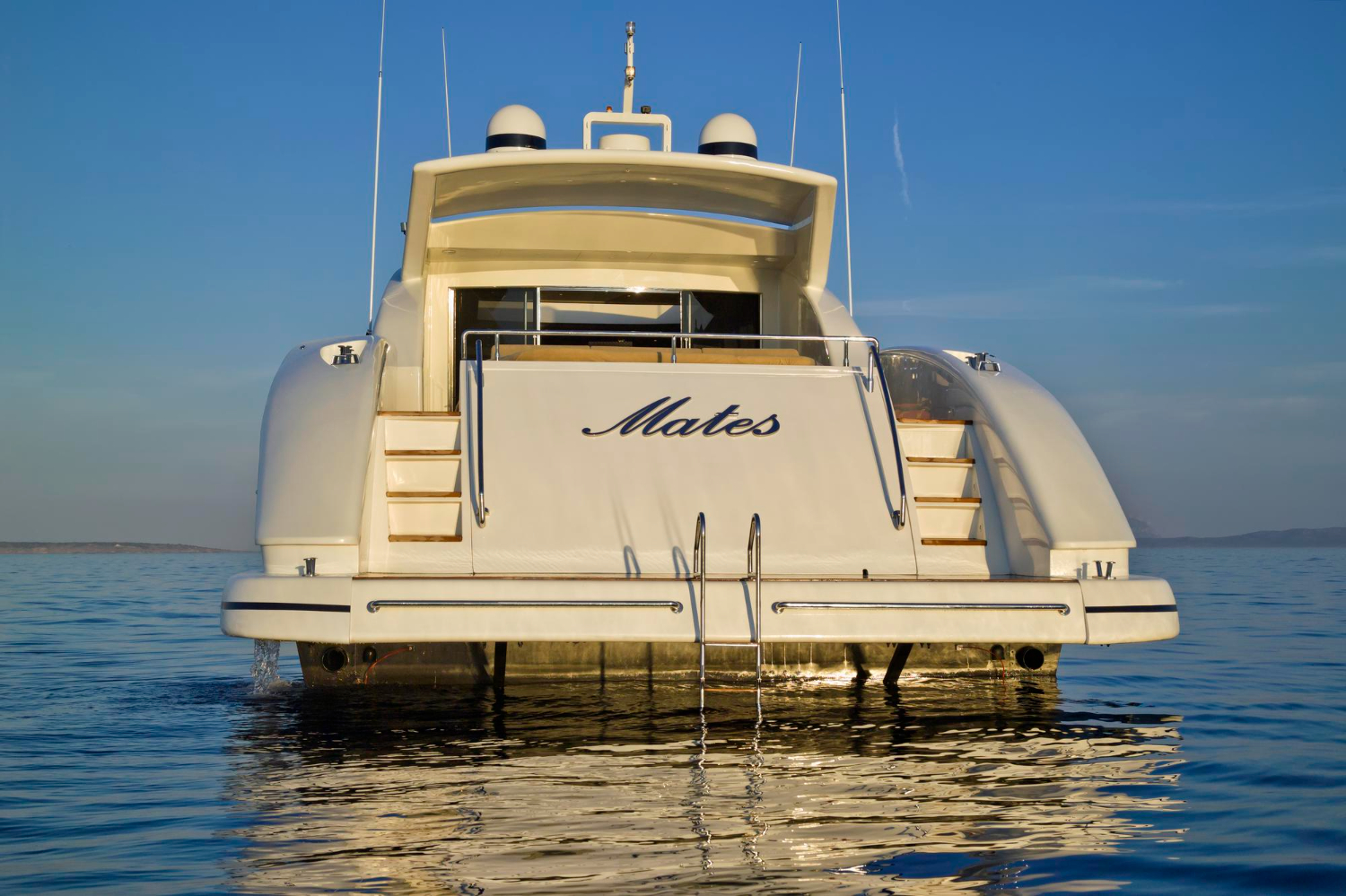 View Of A Yacht Name