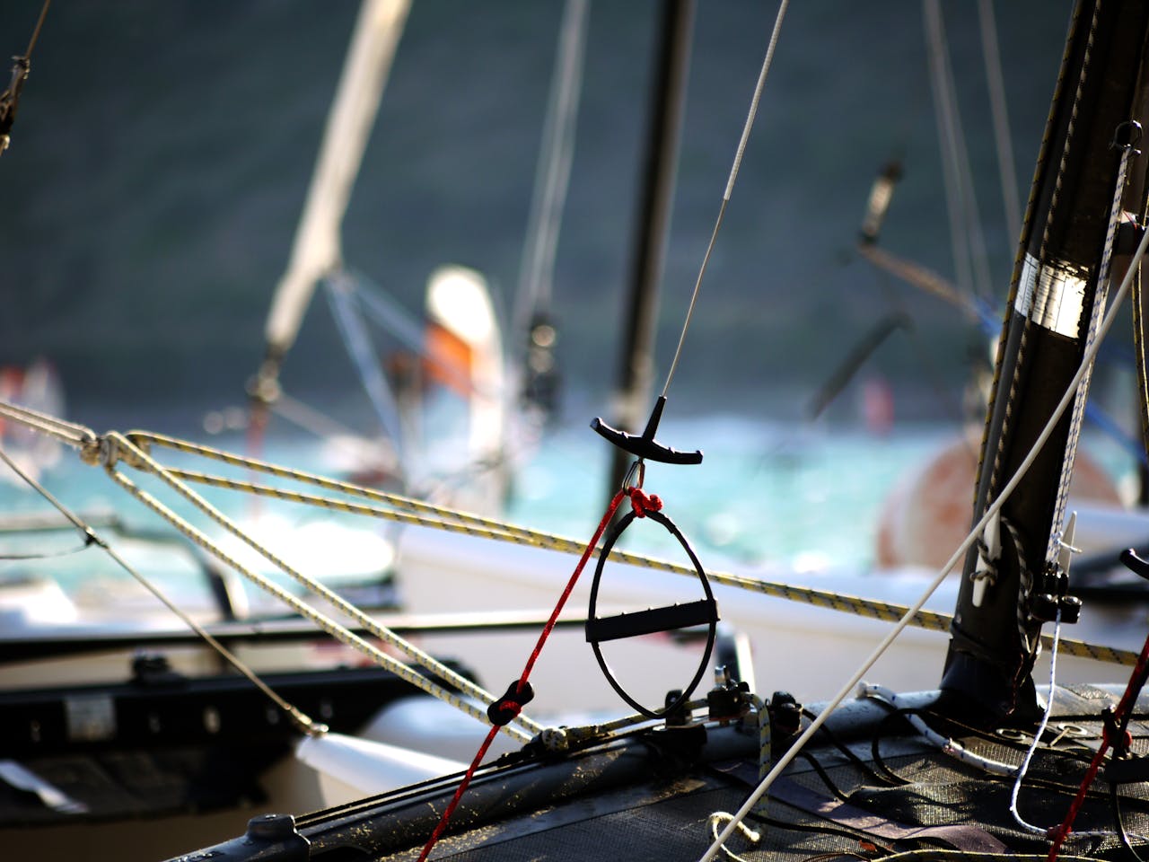 View Onboard A Luxury Catamaran